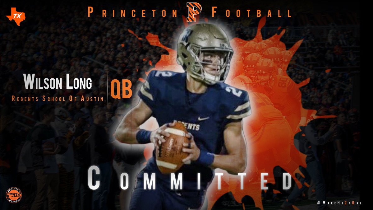 Excited to be committed to the admissions process at Princeton University! <a href="/CoachMikeWeick/">Michael Weick</a> @CJRecruiting1