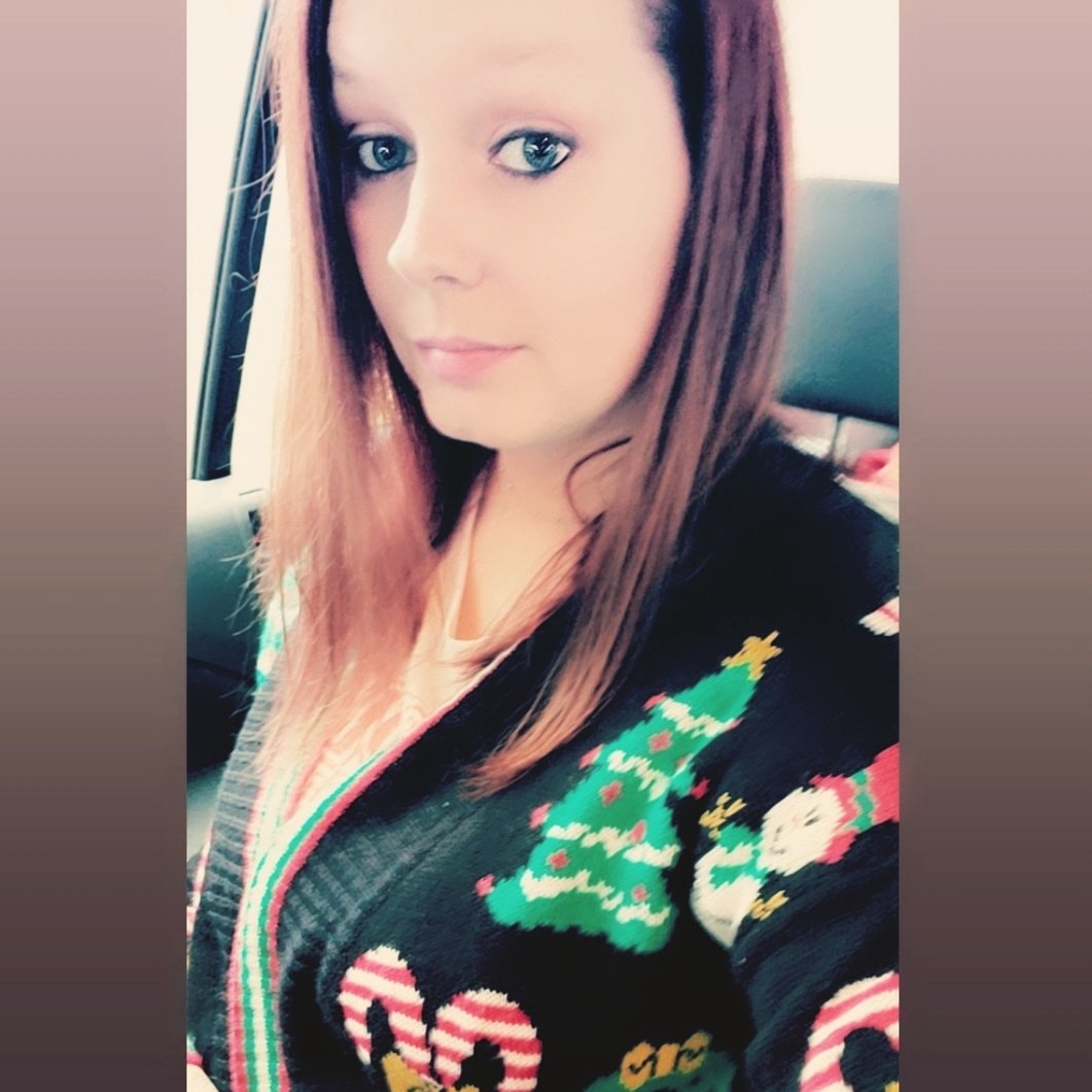 MandiisaurusRex's tweet image. Ugly Christmas cardigan
