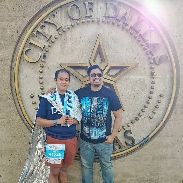 Congrats to my brother <a href="/skyblueofhope/">Wilbur</a> for running his 1st Marathon today!  His time was just under 4 hours!  Great job! ift.tt/2PQ9PjY