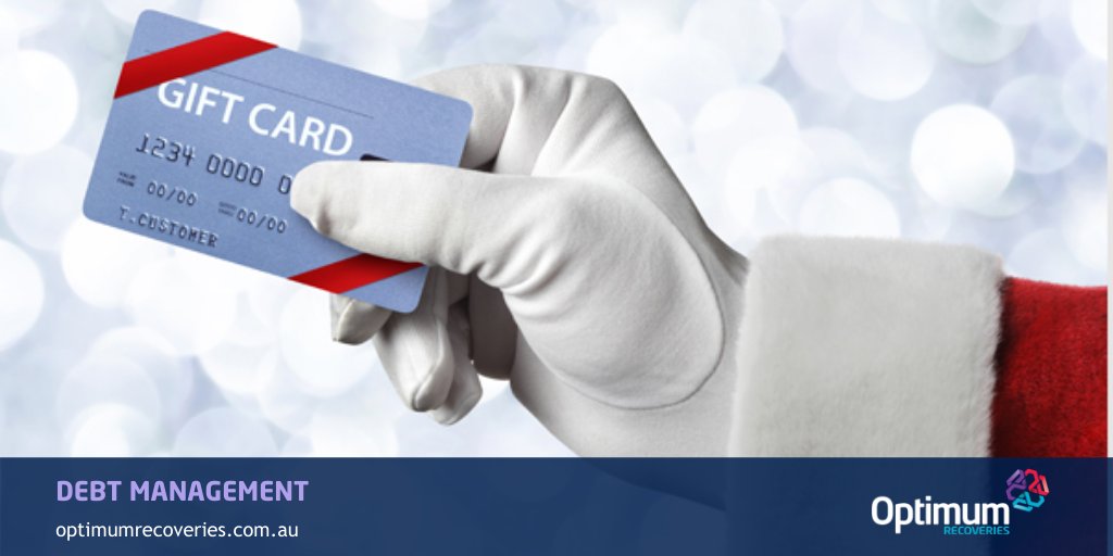 OptimumRec's tweet image. Planning on giving gift cards for Christmas? New national rules now apply to any business that distributes gift cards and vouchers. 

Our article gives an overview of the changes you need to know - buff.ly/2EndXTa
#debtmanagement #businesstip #smallbizau #sme
