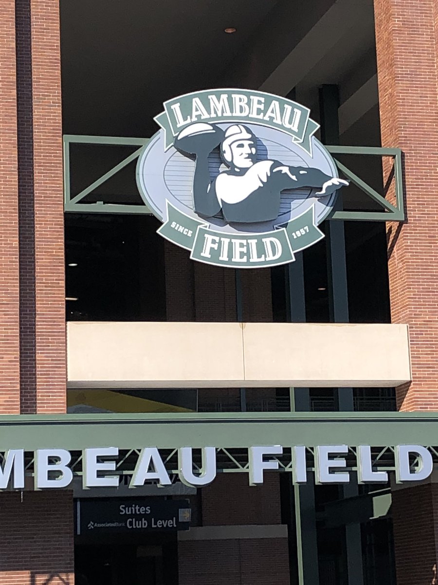 Football cathedral stop #6.  Lambeau  Field.  Just regained feeling in all extremities.  #frozen
