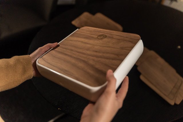 UPDATE: The creator says the wood panels arrived. Lunchbox looks cool.Seems as though we are close... to giving more information. Shipping still seems like a few months off.We keep on waiting...