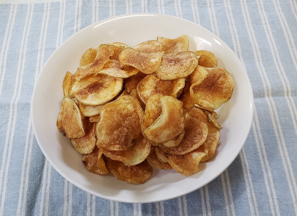 手作りポテトチップス