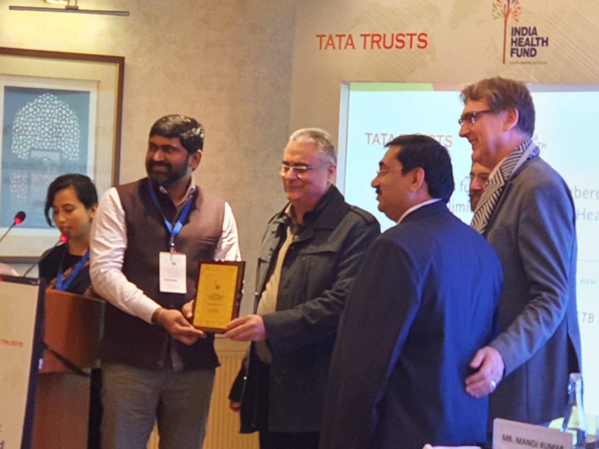 There should be equal space for process innovation to accelerate End #TB said <a href="/ddgtb2017/">DDG - TB | #TBMuktBharat</a> <a href="/IndiaHealthFund/">India Health Fund</a> which we are attempting in a small way to demonstrate <a href="/PATHtweets/">PATH</a> <a href="/shibuvij/">Shibu Vijayan</a> <a href="/DrRaghuramRao/">Dr Raghuram Rao</a> <a href="/drkiranrade/">Kirankumar Rade</a>