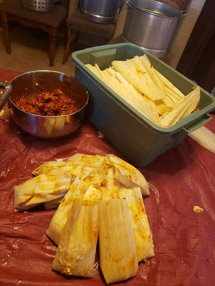 Tamales.weekend. 270 made!