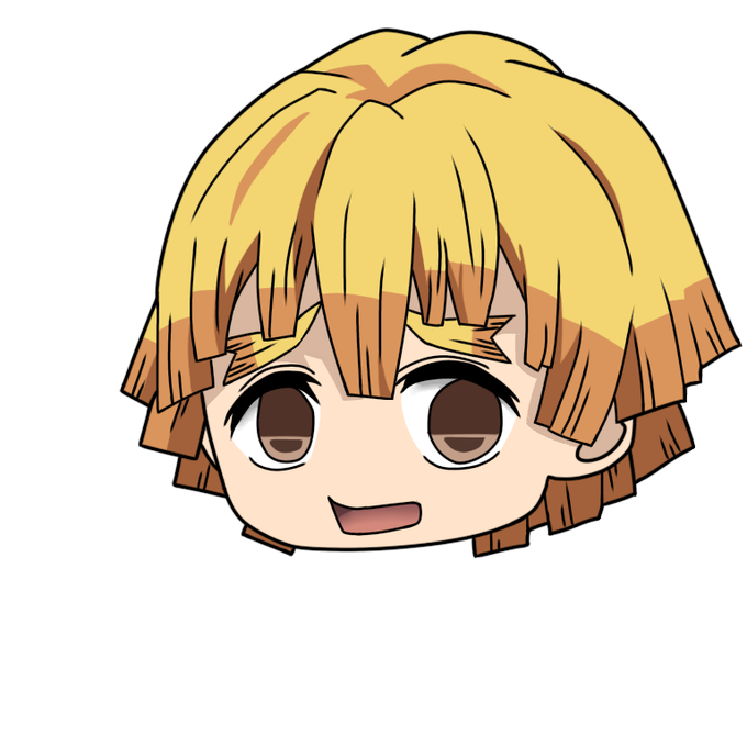 sinさんがTwitterに投稿した我妻善逸(鬼滅の刃)のイラスト。