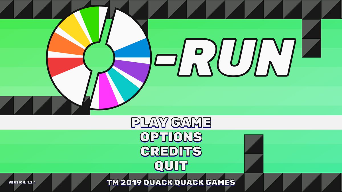 QuackMike's tweet photo. A new version of CD-RUN is available! Updates: 
1) the game version number is displayed on the title
2) the level action displays when activated over its icon

CD-RUN is available for your enjoyment on #Steam: https://t.co/lDCjEvAGMr

#gamedev #indiegame #indiegamedev #indiedev https://t.co/rURArqEKWg