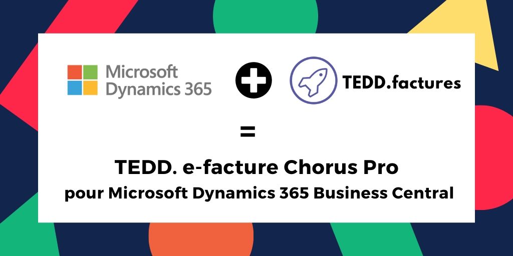 🌟NEW 🌟Découvrez l'extension TEDD.factures pour les envois de factures électroniques Chorus Pro 100% intégré à  #Microsoft Dynamics 365 Business Central 👉ow.ly/V7vF50xy8C8