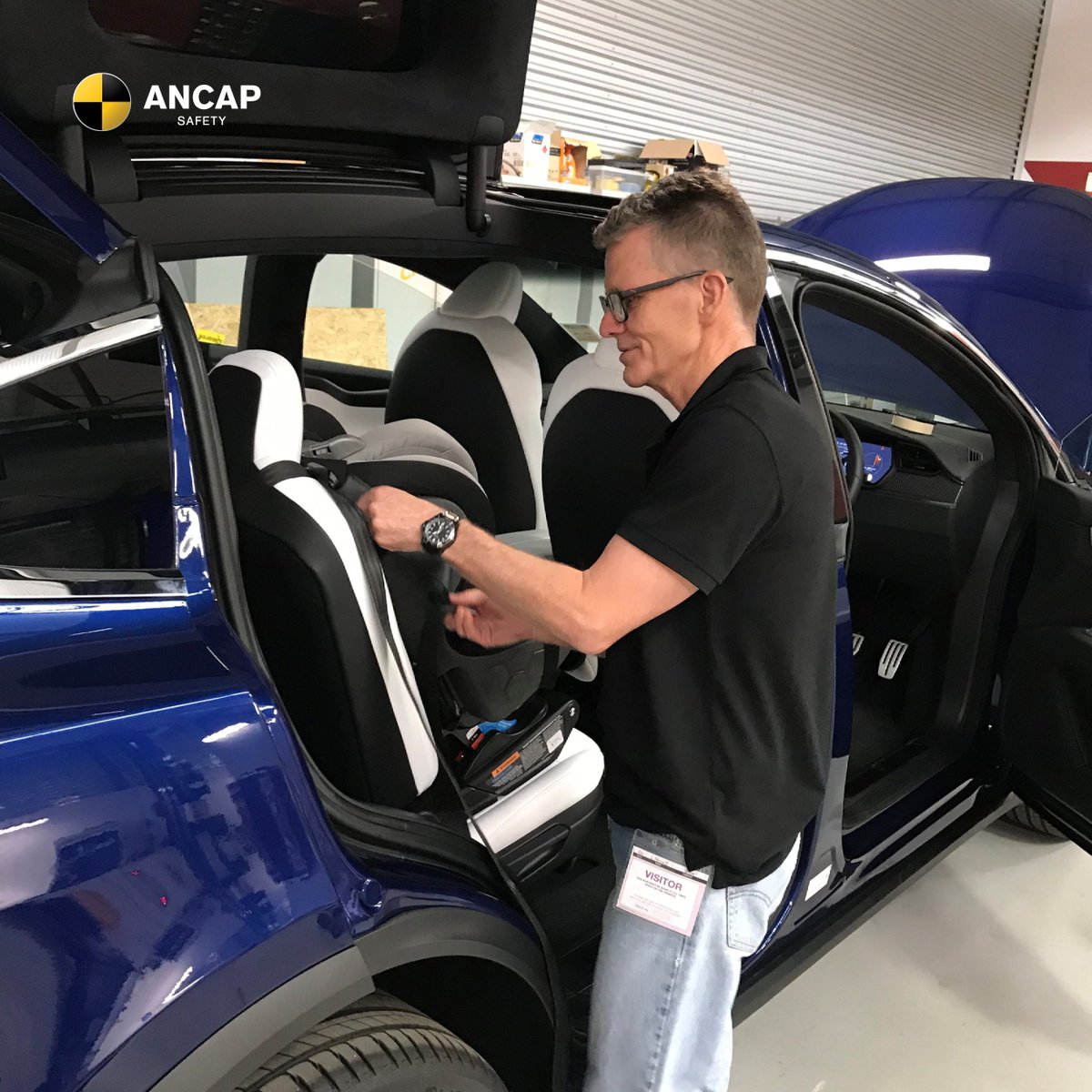 ANCAPsafety's tweet image. ANCAP safety assessments extend beyond adult occupants - we assess the safety of the vehicle for #child occupants too.  See how the @Tesla Model X performed when we issue our next batch of ratings this Wednesday (18 Dec): ancap.com.au/safety-testing…