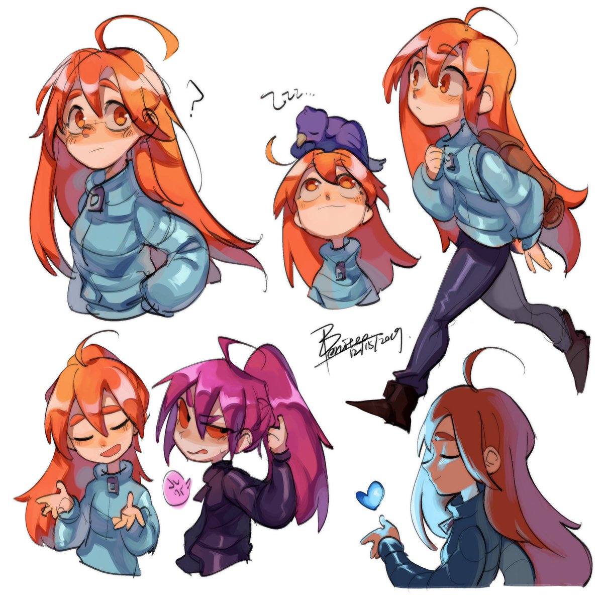 #celestegame. #badeline. #fanart. #digitalart. #celeste. #madeline. uwu. 