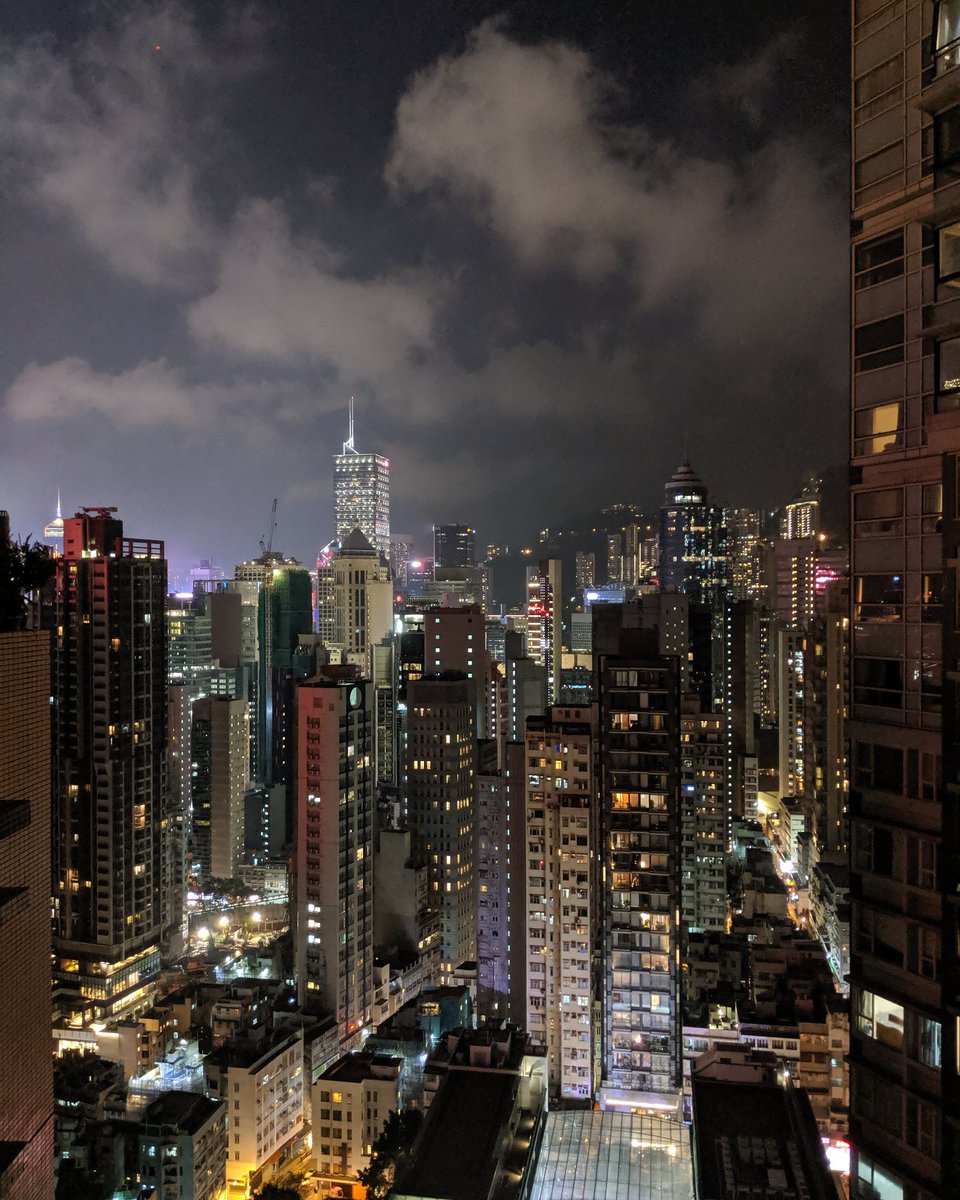 #hongkong roof top dinner