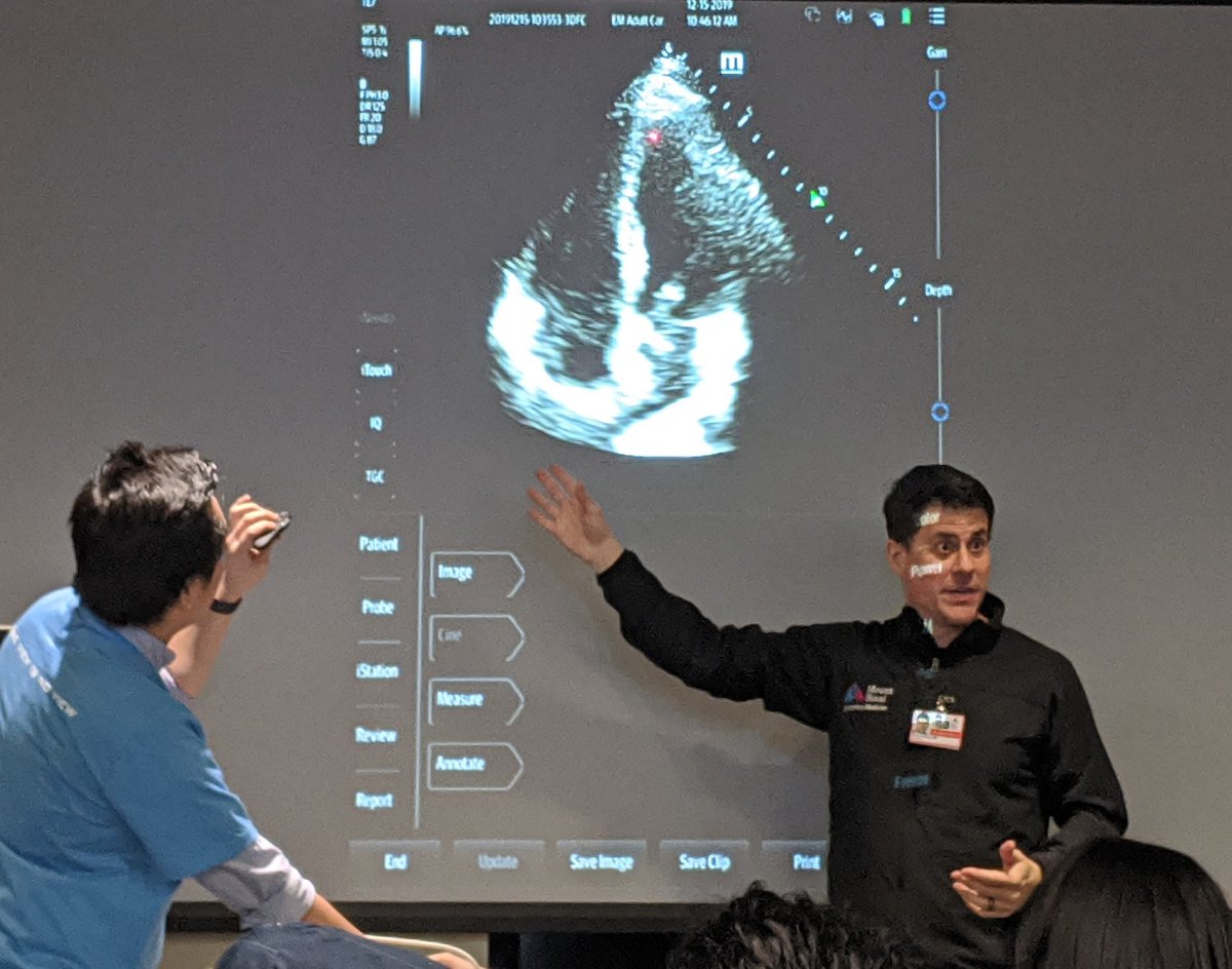 NCSilberman's tweet photo. Kudos to @bretpnelson @JTsungMD  and the @sinaiemus team for putting together such a helpful Critical Ultrasound course. Lots of hands-on scanning time and great insights from the experts! #POCUS #MedEd https://t.co/vz78Z1sPNF
