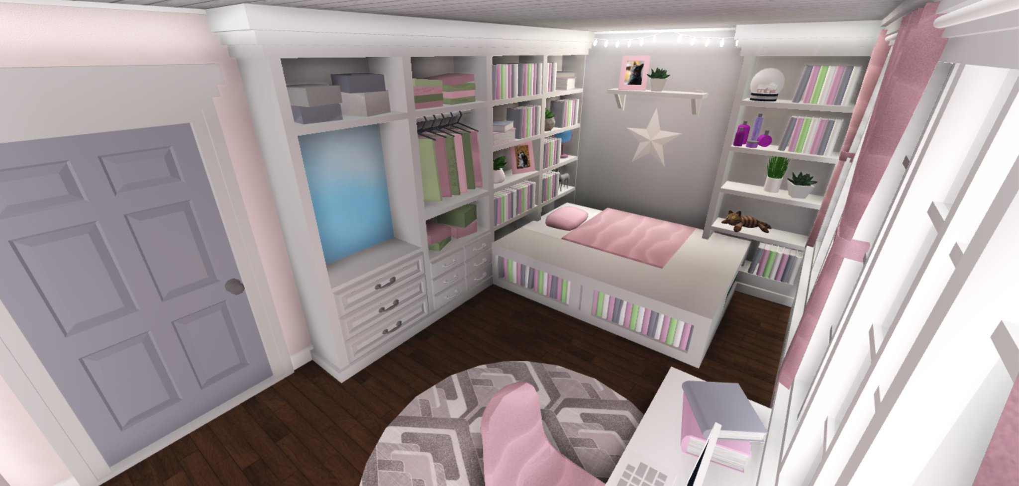 Roblox Gymnastics On Twitter Build Challenge Dorm Room Bedroom Interior Only Minimum Size Is 5x5 And Maximum Is 8x8 You Can Attach Photos Of Your Build Below I Ll Be Giving The Three Winners - aesthetic roblox gymnastics