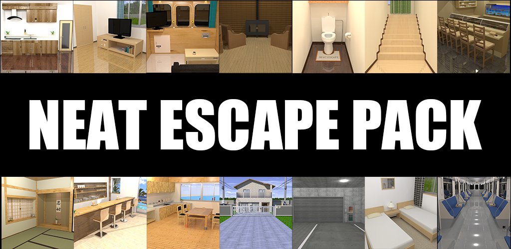 Neat Escape Auf Twitter 脱出ゲーム Neat Escape Pack Android版 リリースしました Googlplay T Co Qvnf9fivl2 過去にリリースした脱出ゲームが14作品が入っています 台所 My Room 寝台 列車 冬山 トイレ 階段 寿司屋 和室 喫茶店 海の見える家