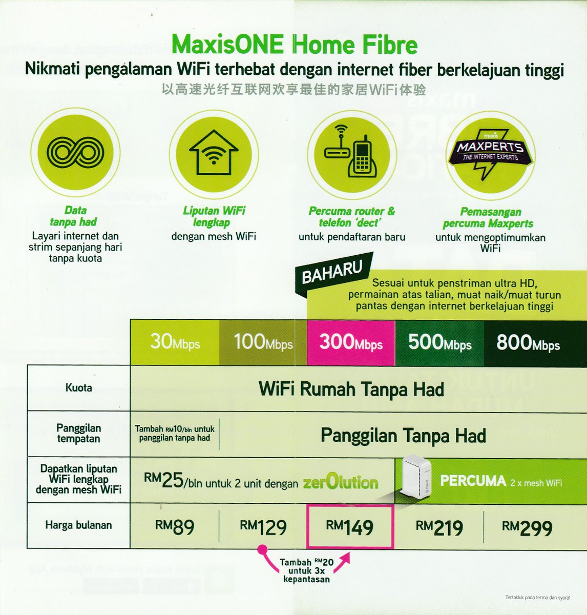 MaxisMeruRaya's tweet photo. MaxisONE Home Fibre Internet!

*DATA TANPA HAD
*LIPUTAN WiFi LENGKAP
*PERCUMA ROUTER &amp; TELEFON 'DECT'
*PERCUMA 2x Mesh WIFI*
*PEMASANGAN PERCUMA Maxperts

WhatsApp :
https://t.co/nqvDH6BzHY
https://t.co/Sl5J65o79p
https://t.co/xzynSzziPX
https://t.co/xSpKU1FUGz https://t.co/uIax9clCMH