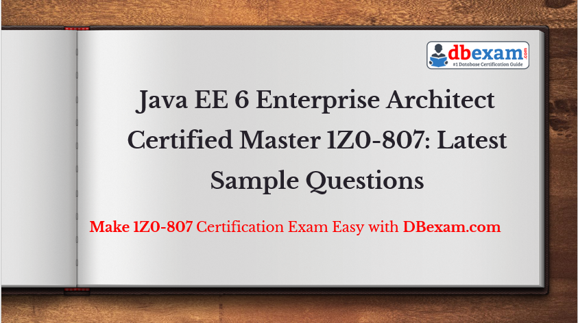 db_exam's tweet image. Java EE 6 Enterprise Architect Certified Master 1Z0-807: Latest Sample Questions
academia.edu/40335648/Java_…
#1Z0_807 #Java_EE_6_Enterprise_Architect_Certified_Master #Java_EE_6 #Oracle_Java_EE_and_Web_Services #OCMJEA #ocmjea_6_mock_test #ocmjea_certification #javaee6 #javaee