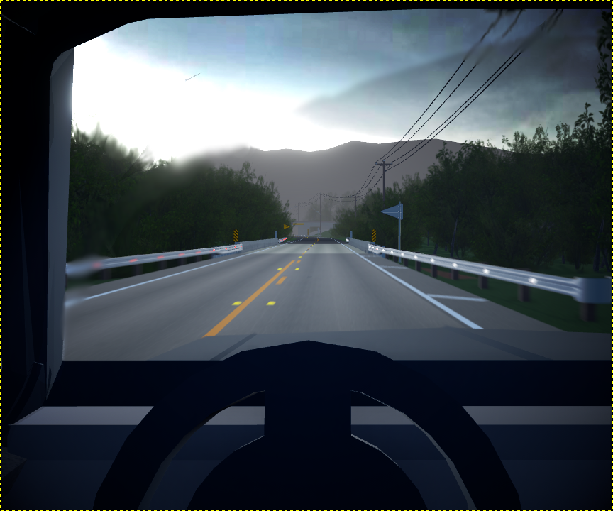 Just drove out of a nasty storm #Roblox #RobloxDev #AvatarEvolution #Infiniroads