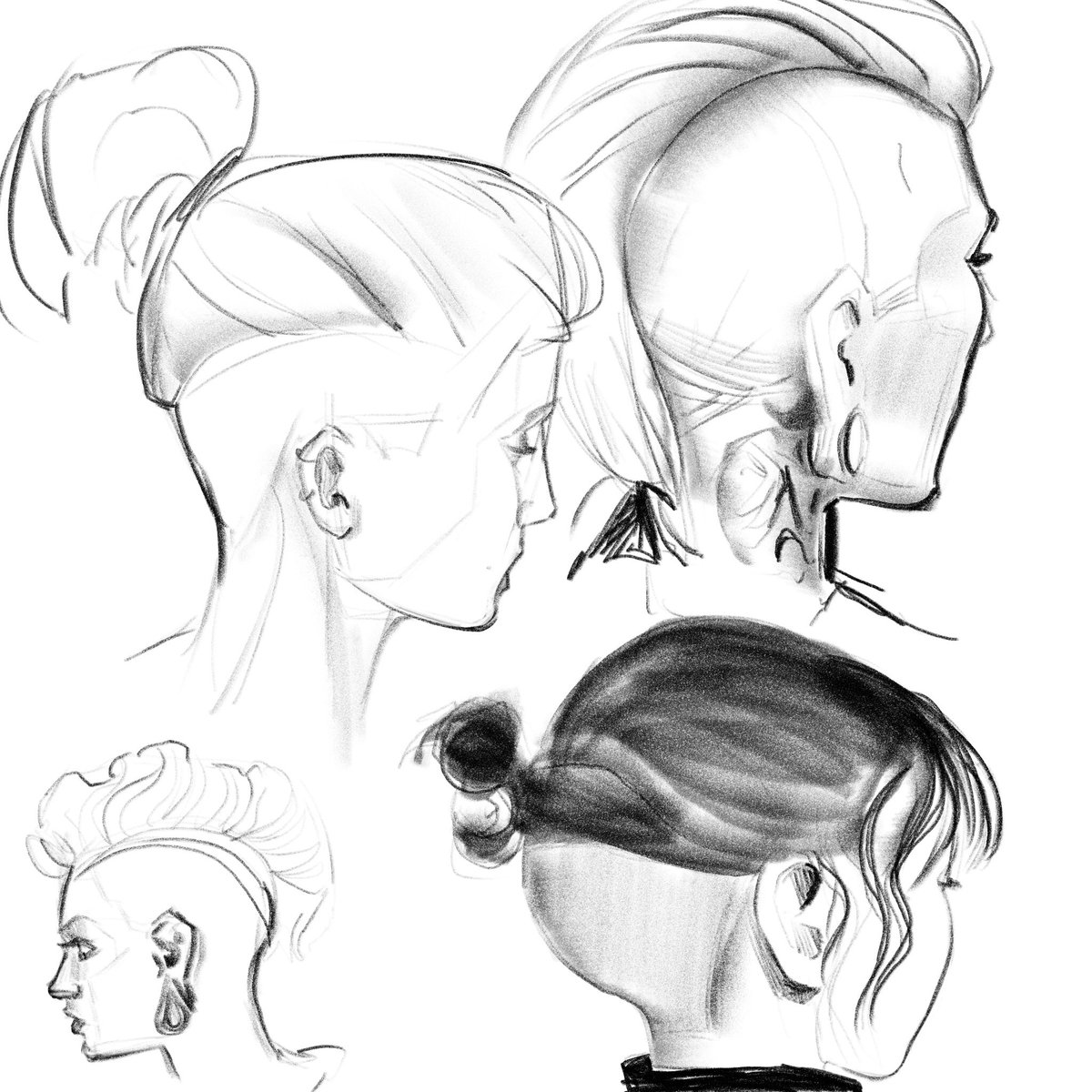 Been sketching a lot more lately. #2dart #portrait #eyes 