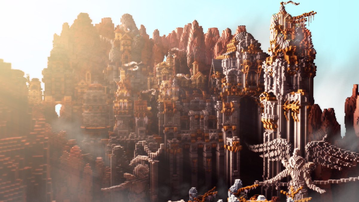 To close this year I present ''GodValley'', my biggest project built at <a href="/BuildersRefuge/">Builder's Refuge</a> , enjoy!
DOWNLOAD : planetminecraft.com/project/god-va…