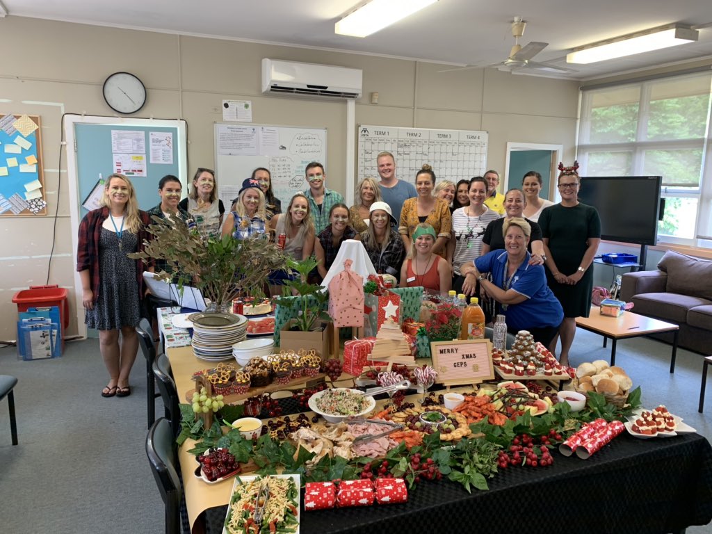 Our final staff survivor challenge for 2019. Each team had to plan a Christmas lunch. One decided on an Aussie theme, complete with outfit to match while their competition decided on a more traditional approach. Who should win?