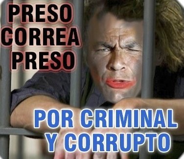 NorwalkCurtis's tweet photo. #PresoCorreaPreso
#ProhibidoOlvidar
#LaDecadaInfame
y las Miserias del #SocialismStyle https://t.co/96OyQctv0b