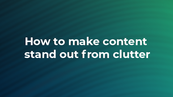 the_wordsedge's tweet photo. Clutter becomes the barrier separating your content from your audience. ➗
Break through the online clutter with these steps below. 👇
#ContentStrategy #ContentCreators #ContentMarketing #CreativeAgencyinBengaluru #TWE #TheWordsEdge #ContentClutter
https://t.co/jb8wdn0tgh https://t.co/52P9Tz2uXK