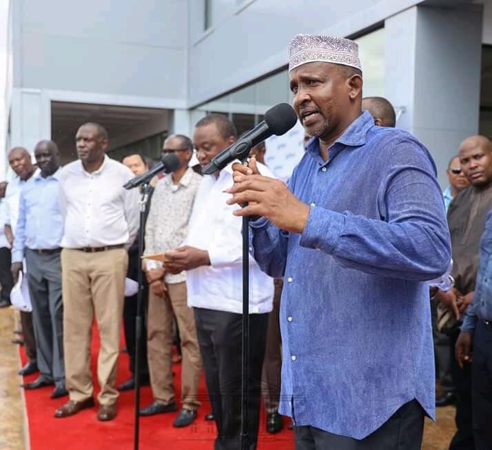 modric_hafid's tweet photo. President UK &amp; HE @HonAdenDuale inaugurated 50MW Gsa SolarPower plant in Gsa This week &amp; also opened modika army barracks .The plant,which is the largest solar energy installation in East/Central Africa,adds to Kenya's rich profile as the epicenter of green energy #Dualedelivers https://t.co/qLaCZnQZJi