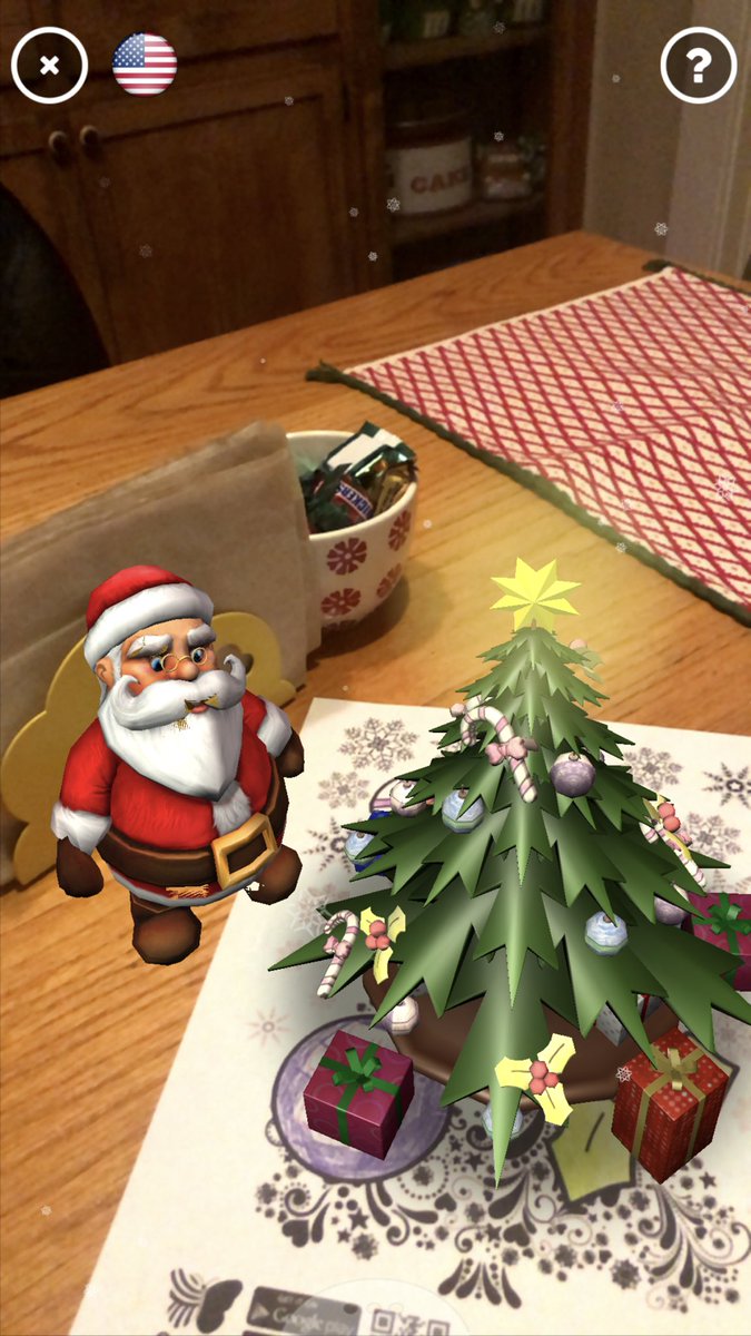 My daughter thought this was magical! 🌟 We used <a href="/quivervision/">QuiverVision</a> with this 🎄 page ➡️ quivervision.com/wp-content/upl… ❤️🎄🎅🏻 #BPSLearns