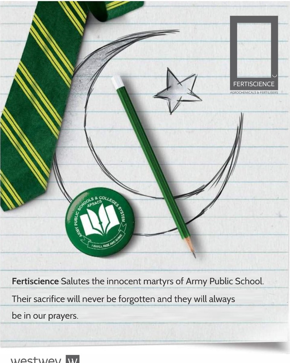 fertiscience's tweet photo. #APSPeshawar #BlackDay16December #fertiscience #westweygroup https://t.co/qIY0dQrlNJ