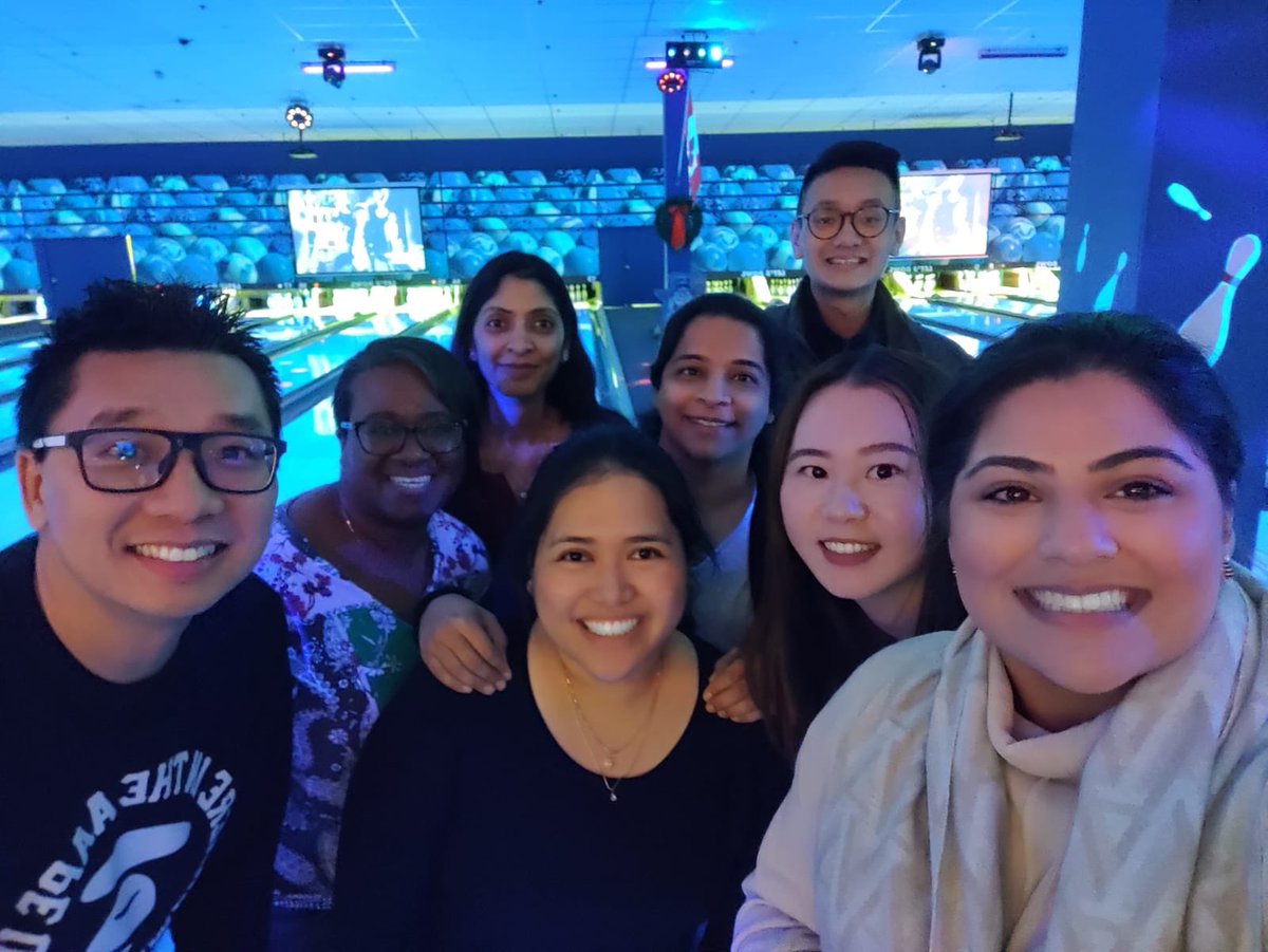 Team Christmas party 2019🎉 🎳 lots of foods, drinks and fun!!! #teamPanorama <a href="/ShawnnetteF_TD/">Shawnnette Fraser</a>