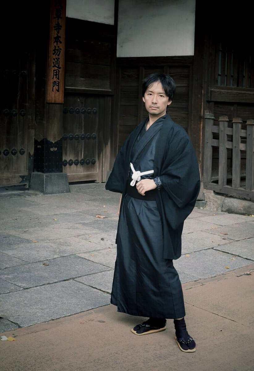 Twitter पर Koshi こうすると とても19年には見えないw 和服男子 和装男子