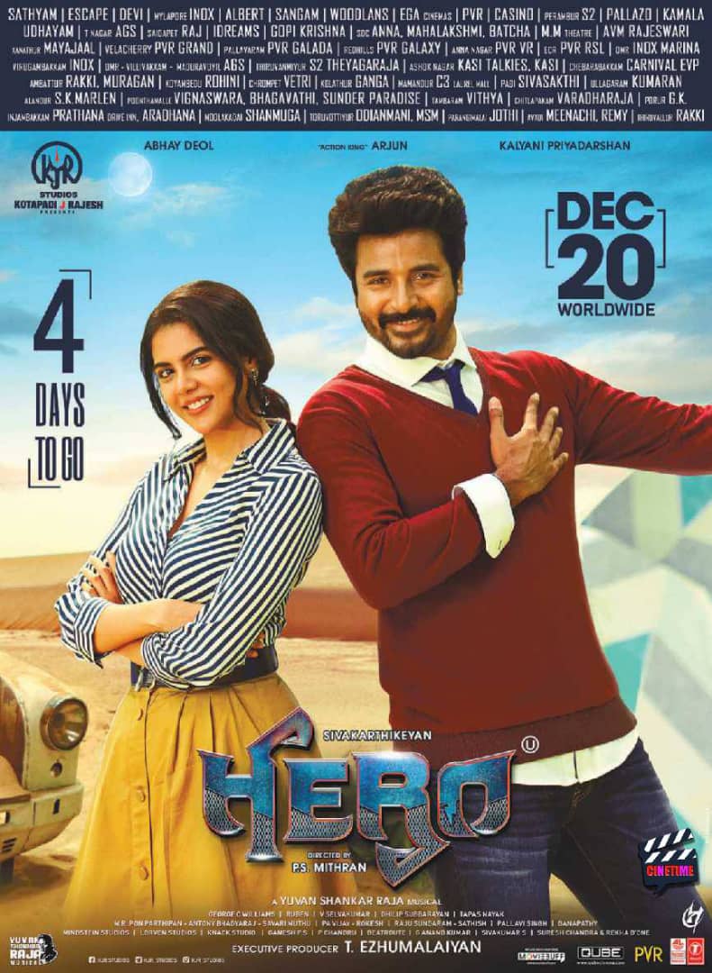 tjayamalarJ's tweet photo. Waiting to experience all this cuteness and mass on screens Dec 20th
@Siva_Kartikeyan to charm us all as and in #Hero
#HeroFromDec20
#HeroIn4Days https://t.co/V3IhkVMkYP