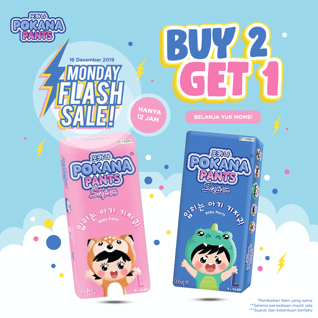 Buruan serbu Monday Flash Sale kali ini karena Pokana sekarang lagi Buy 2 Get 1.

Shop No>> tororo.com/promo/monday-f…

#cerai 
#MasihAdaCintaUntukNegeriIni