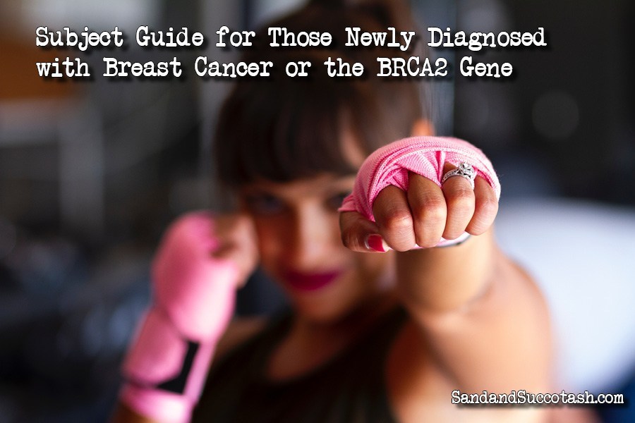 121degreesC's tweet image. Subject Guide for Those Newly Diagnosed with Breast Cancer or the BRCA2+ Gene sandandsuccotash.com/subject-guide-…