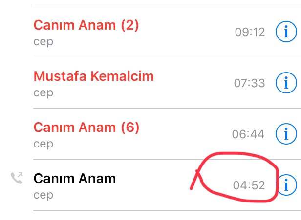 Uyurken yanlışıkla annemi aramışım :(( cümlenin saçmalığına bak ya