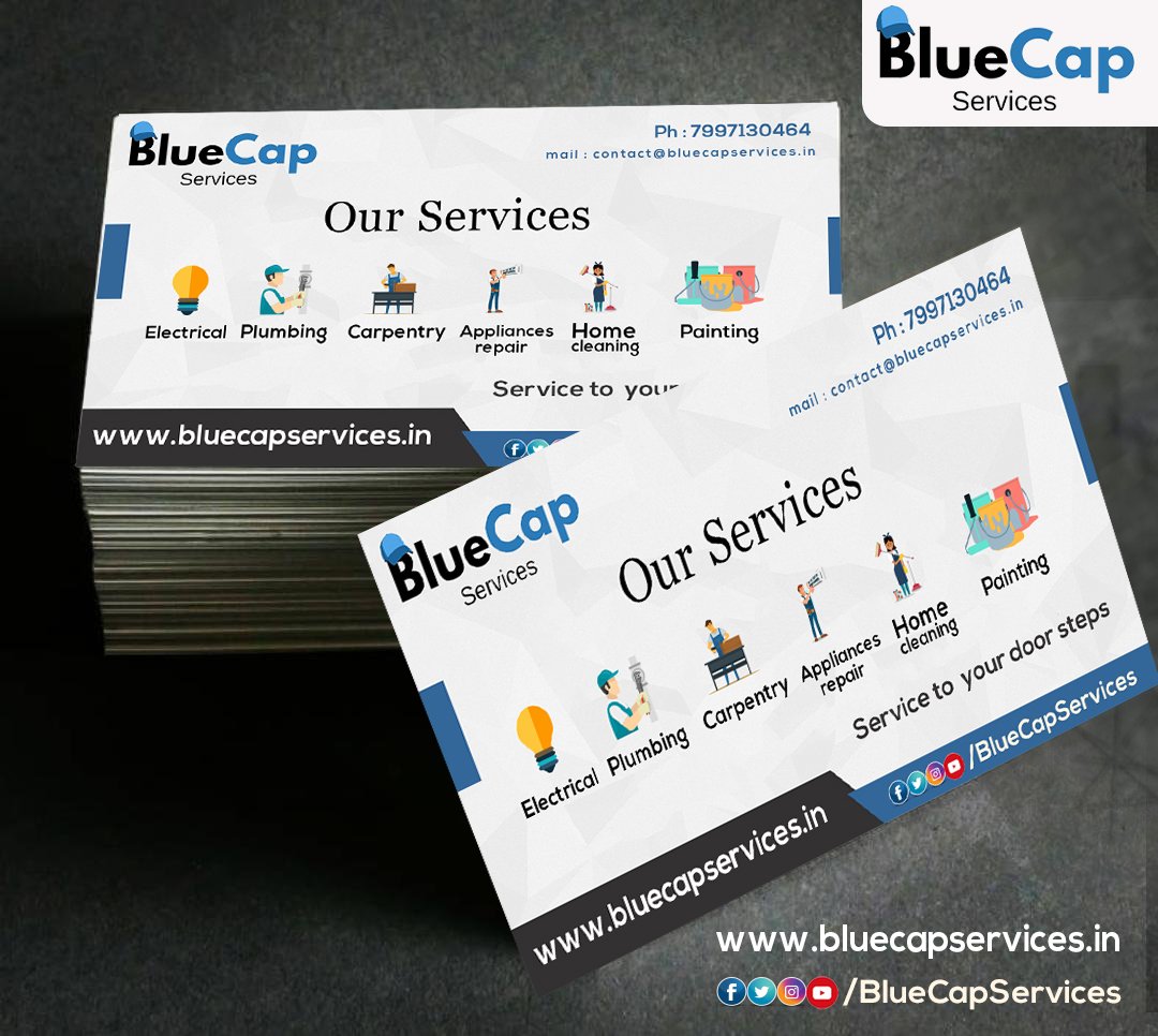 BluecapServices's tweet photo. Visiting cards 

#visitingcards #bluecap_services #services #homeservices #onlineservices https://t.co/jb5qCrJMZB