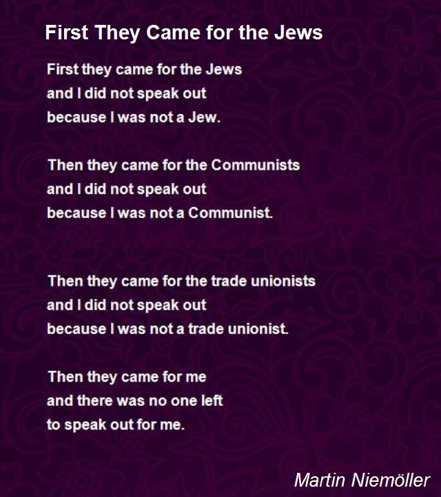 ayushtweetshere's tweet image. &quot;First they came...&quot;