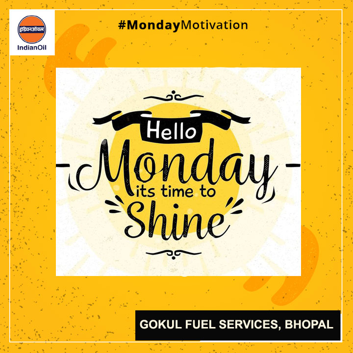 GokulFuel's tweet photo. Monday Friendly Reminder...Nothing can dim the light that shines from within 🙌☀

#MondayMotivation ✨✨✨ #MondayVibes 🚶🚴
#mondaythoughts ⤵ #GodMorningManday 🌅🌅🧘
#MondayMorning #MotivatorMonday #MondayMood #GokulFuelServices #IOCL #Bhopal #PetroleumServices https://t.co/PlX4AizT4W