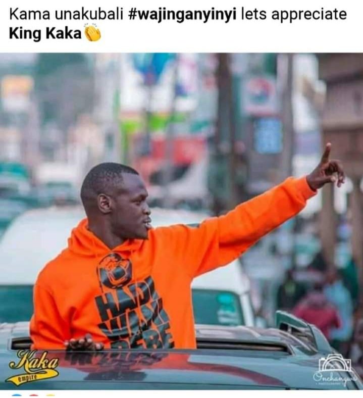 solo_ambuku's tweet photo. #IstandWithKingKaka on this awakening #Wajinganyiyi wake up call on gullible Kenyans, #wajinganisisi ! #RejectBBI , #BBI = #BBINonsense , focus on #DebtKE , #DebtStressKE and #EconomyKE .  #ResistDynasties , #ResistKenyattaStateCapture ! #redv 👊 https://t.co/32KZotGH5R