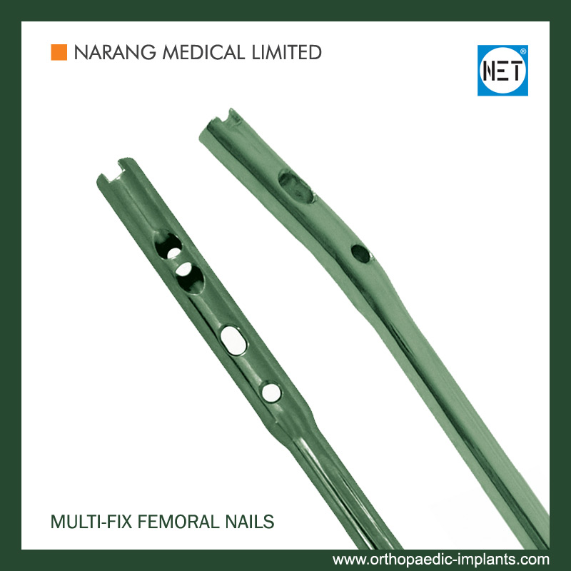 narangmedical's tweet image. #MultifixNails are designed to fit in Intramedullary Canal. These are used in #fixation of #Proximal, Shaft and Distal fractures of Femur and Tibia. The system is the constitution of #MultifixTibialCannulated... orthopaedic-implants.com/interlocking-n…