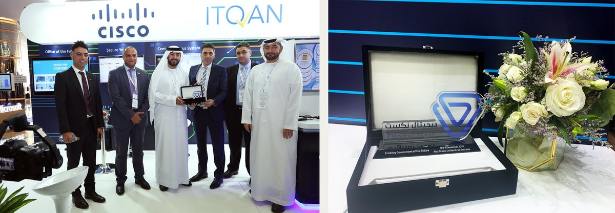 ITQAN_Alkhaleej's tweet photo. Abu Dhabi Digital Authority (ADDA) extends its gratitude to ITQAN Al Khaleej for It's participation as Platinum Sponsor in the #DigitalNextSummit within 33 sponsors from mega tech firms in private sector that were held in Abu Dhabi and over two days.
#ADDA #ITQAN https://t.co/yOFhinLKIG