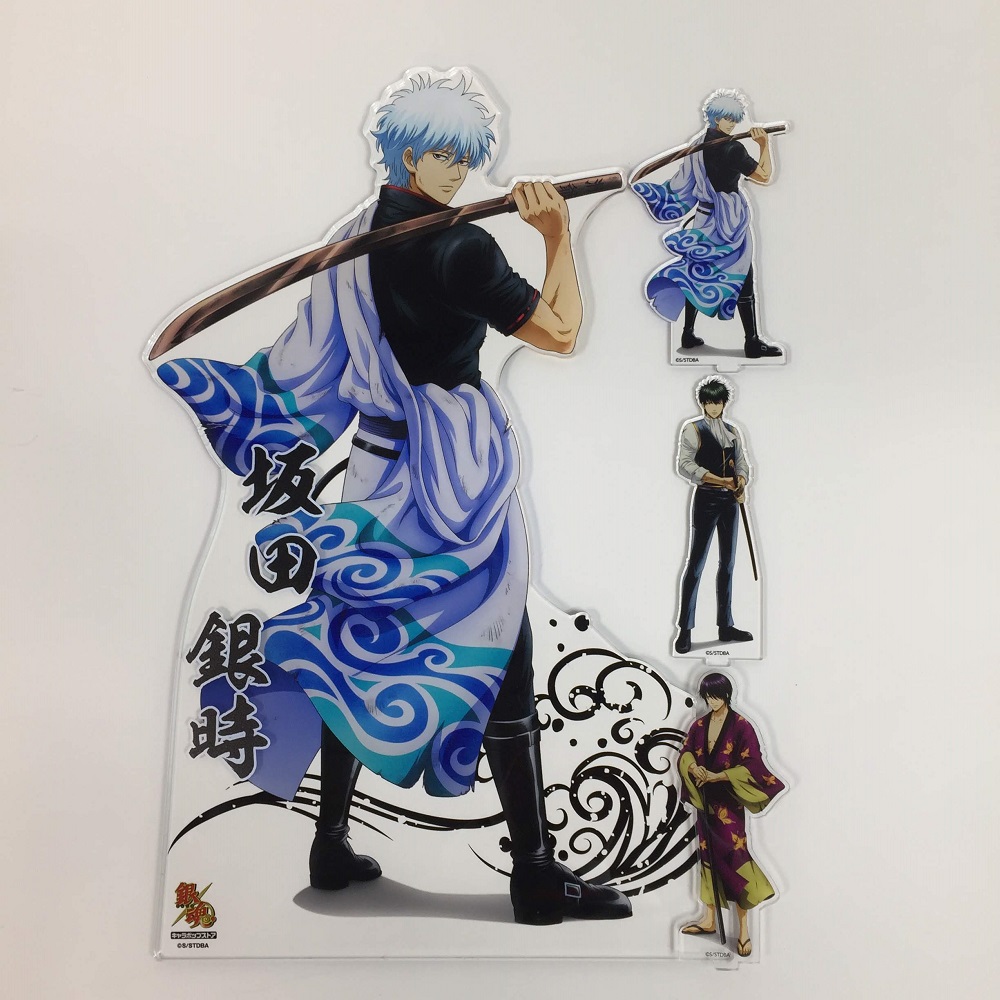 銀魂　坂田銀時　超ビッグアクリルスタンド 銀魂 坂田 銀時 スーパーラージ BIG バッジ スタンド 超激レア 銀魂