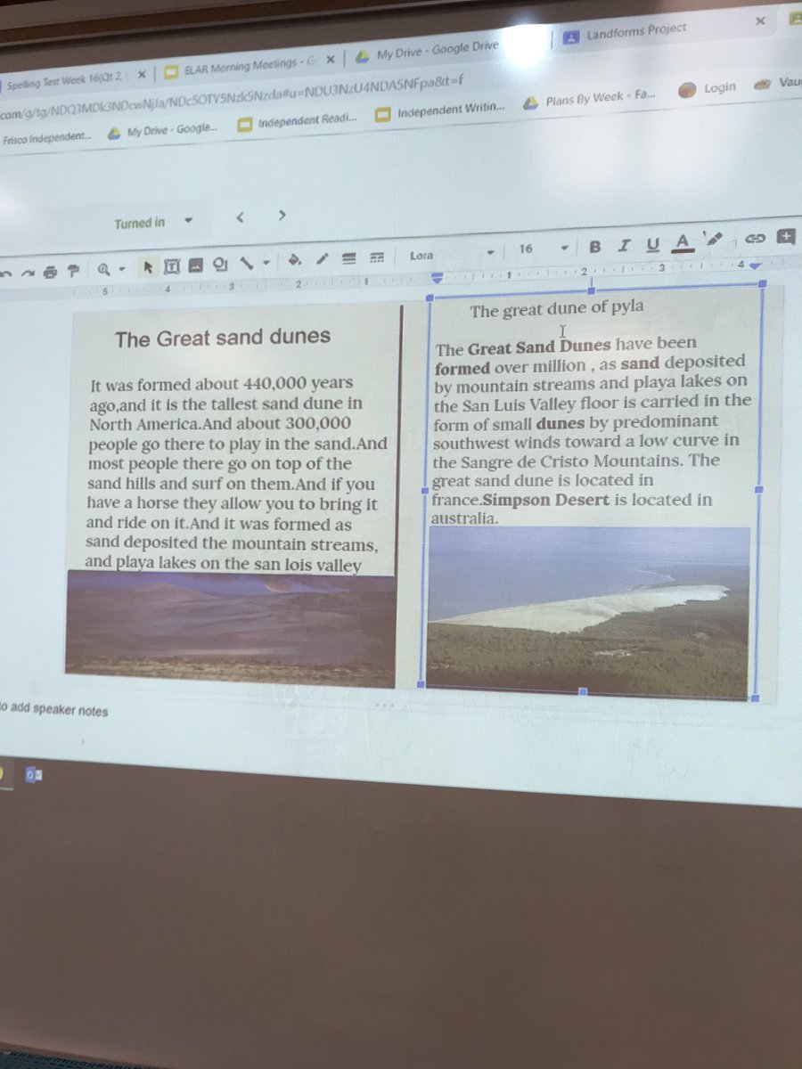 Google Slides for science presentation! <a href="/VaughnElemFISD/">Vaughn Elementary</a>  @vaughnbingo.