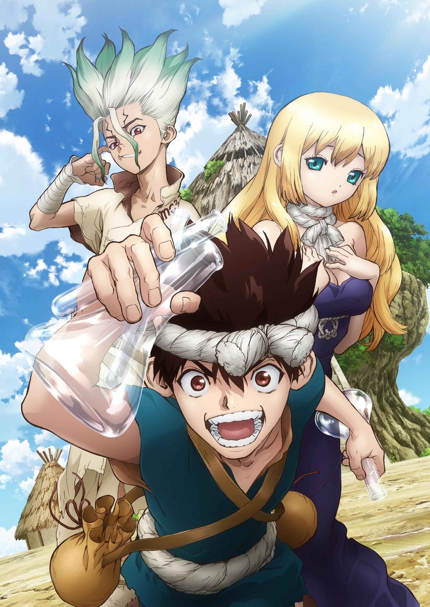 アニメ ｄｒ ｓｔｏｎｅ 公式 Tvアニメ第2期 21年1月tv放送 配信開始 در توییتر 来月1 22 水 発売 ｄｒ ｓｔｏｎｅ Blu Ray Dvd Vol 4ジャケット写真を公開しました 表紙はクロム ルリ 千空です 特典情報はこちら T Co Vkeau6g1nu ドクター