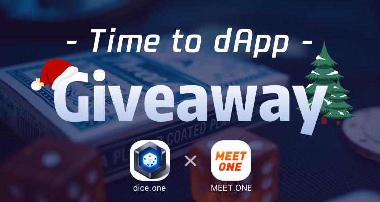 Time to #DAPP 🤗

💎450,000 DICE #Giveaways💎
-Join @meetoneenglish @dice1_en in #Telegram 
-Find dice.one in meet.one wallet
-Follow <a href="/meetdotone/">MEET.ONE</a> &amp; @dice1_en 
-Like, RT &amp; <a href="/3/">Blair</a> to win 3*50k #DICE
-Comment a screenshot of winning bet to win 3*100k $DICE