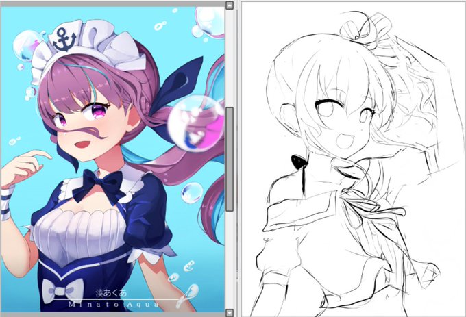 More #hololive wips _(:3\)_, 