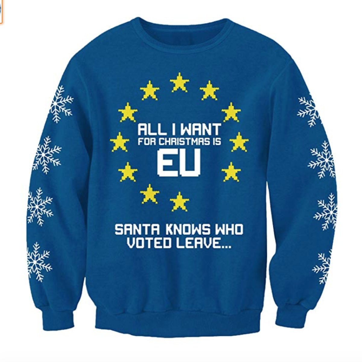 CZnideric's tweet photo. We all love a Christmas jumper, right? It's a little controversial but perhaps I will invest in this one this year 😆 #christmasjumper #alliwantforchristmas #christmasfashion https://t.co/yHEaUSRk6X