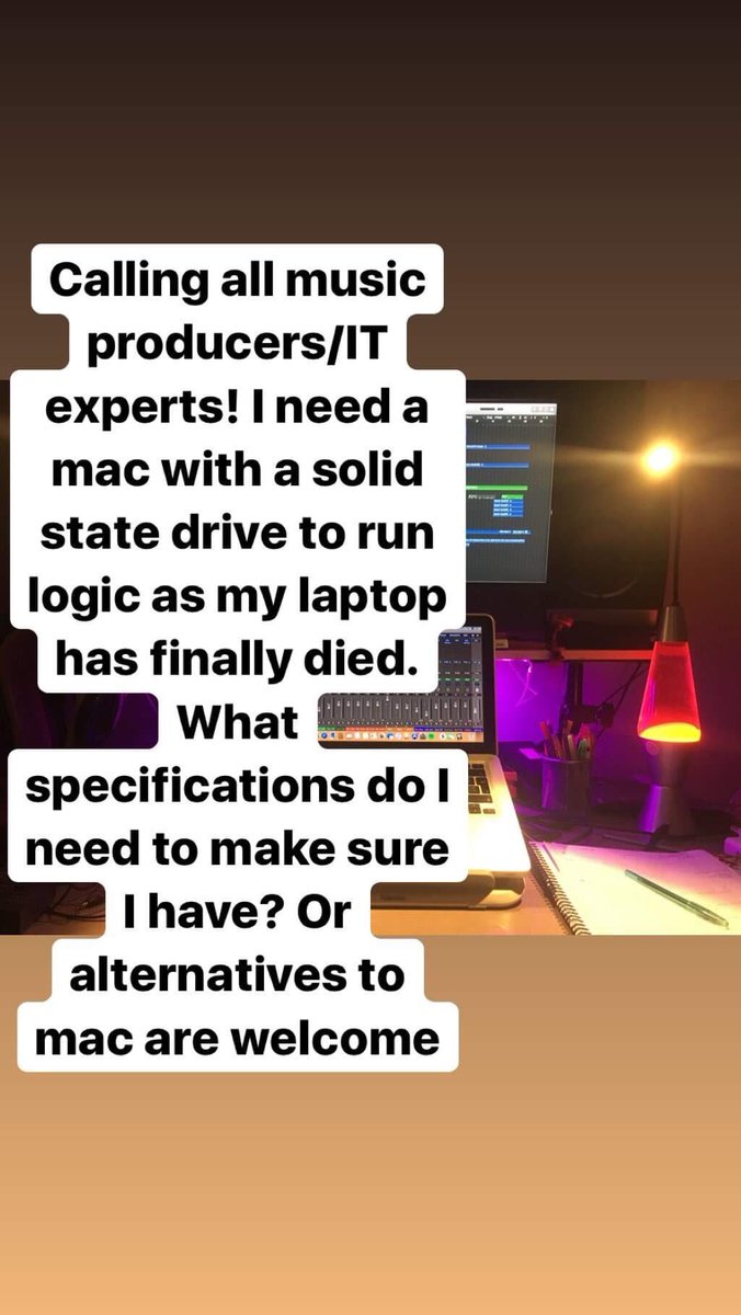 Please help! #imac #apple #logicproX #musicproducer #SSD