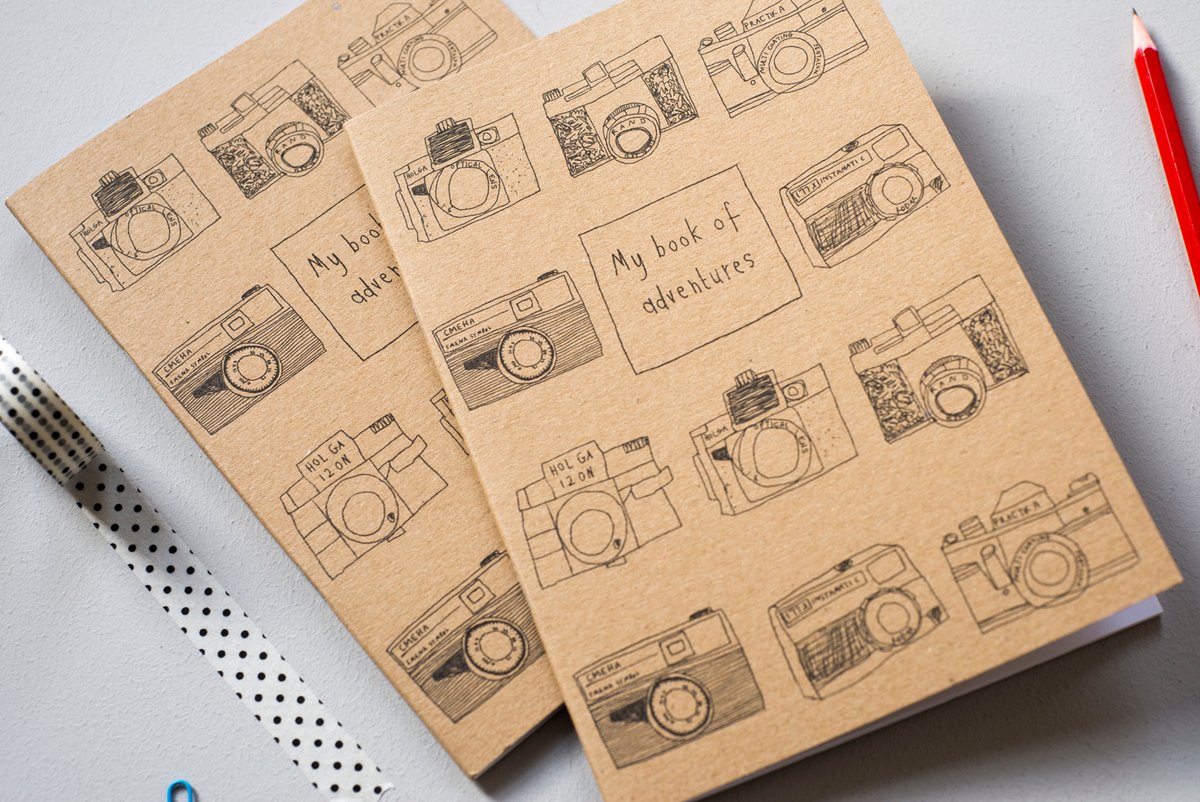 These recycled notebooks are perfect for plotting New Year plans in...have you got any exciting adventures happening in the New Year?