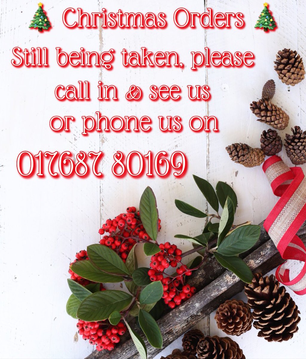 Thomasons_B's tweet photo. Please call in or phone us, we like to talk to you about your order to make sure your requirements are met 😁
.
#turkey #christmasdinner #roastdinner #duck #goose #beef #venison #chicken #gammon #roastham #pigsinblankets #shoplocal #thomasons #keswick https://t.co/4BB2ZnttSJ